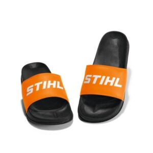 STIHL Badelatschen Gr. 42-43 (Schwarz/Orange)
