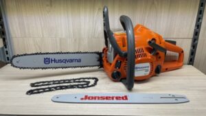 Husqvarna Benzin-Motorsäge 14 120 MARK II Set inkl. Ersatzschiene und Kette