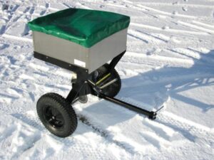 Streuer RV 200 PRO Edelstahl - 100 Liter