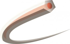 Husqvarna Trimmerfaden Core-CUT | Orange-Transparent