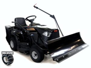 Black Edition PRO 165/84 H Rasentraktor mit Schneeschild 110 Plus