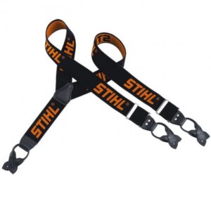 STIHL Hosenträger zum Knöpfen Schwarz